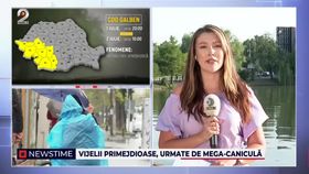 VIDEO Vijelii primejdioase, urmate de mega-caniculă. România va avea parte de vreme rea în perioada următoare